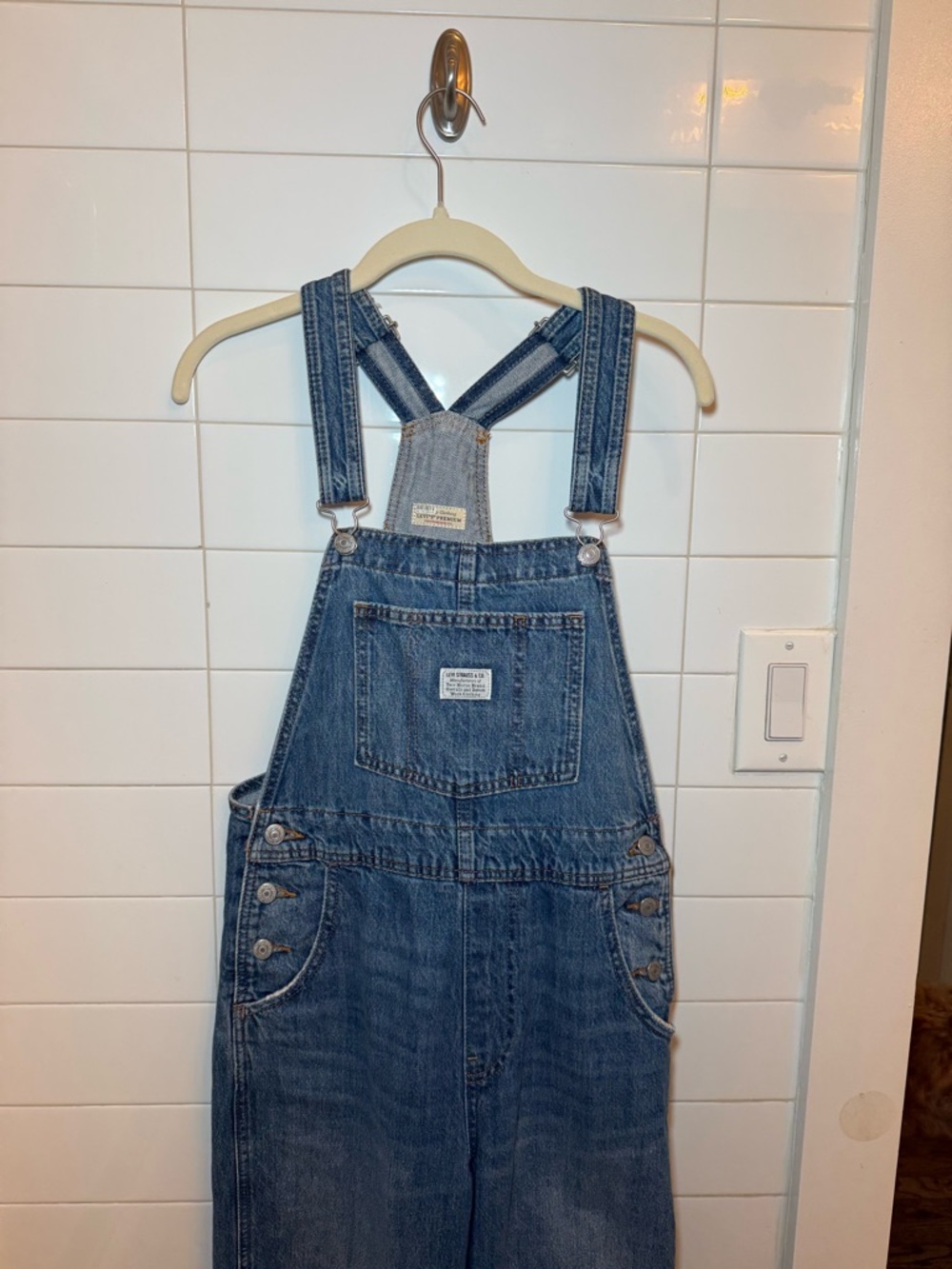 Levi’s Classic Denim Overalls